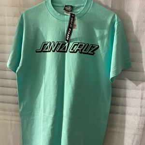 aqua santa cruz t-shirt